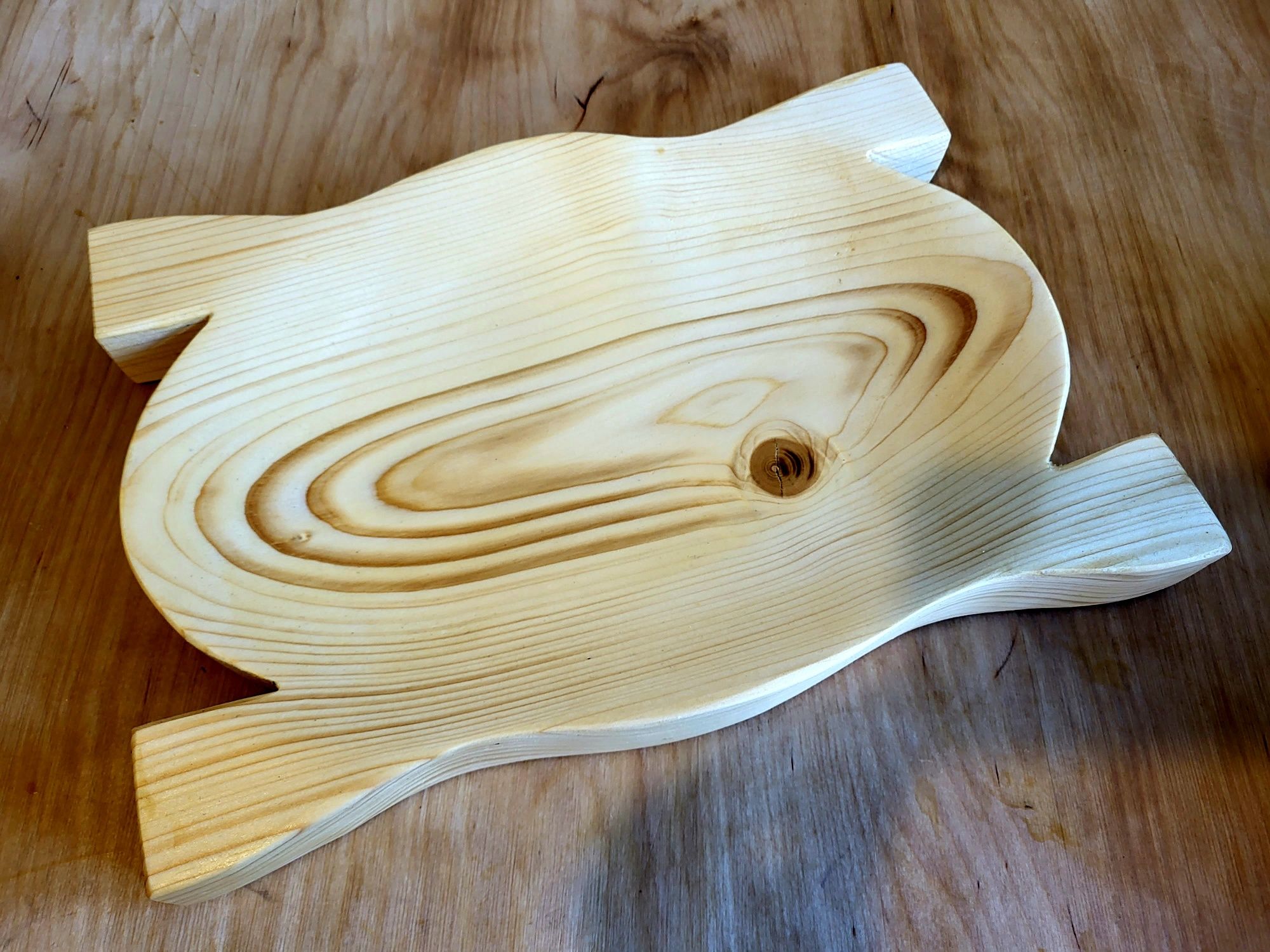 Koryta drewniane do serwowania komplet 3 szt 40,50,60 cm