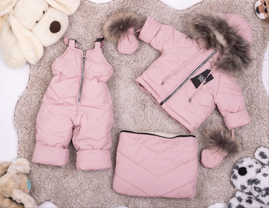 Зимовий комбінезон трійка від 0 до 2х років