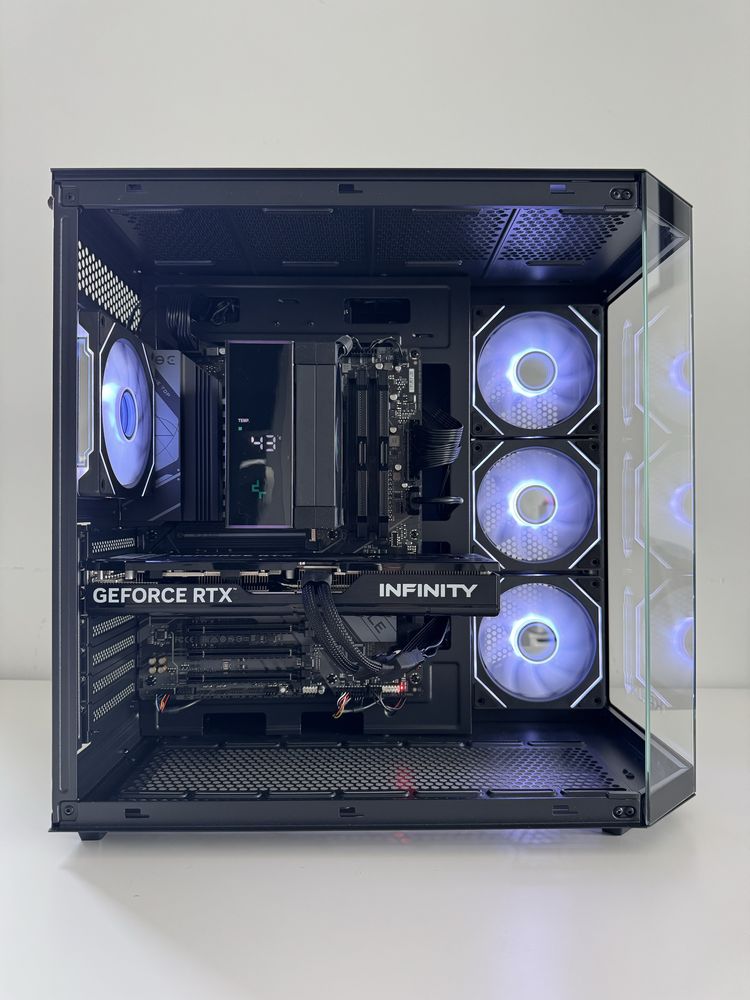RTX 5070, Ryzen 5 9600X, 32GB DDR5, 1TB komputer pc computer