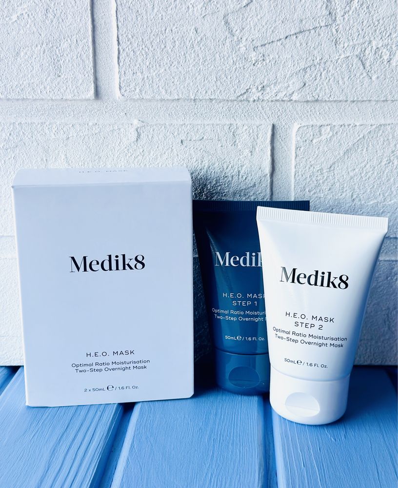 Medik8 Двоетапна зволожувальна нічна маска H.E.O. Mask 2x50ml