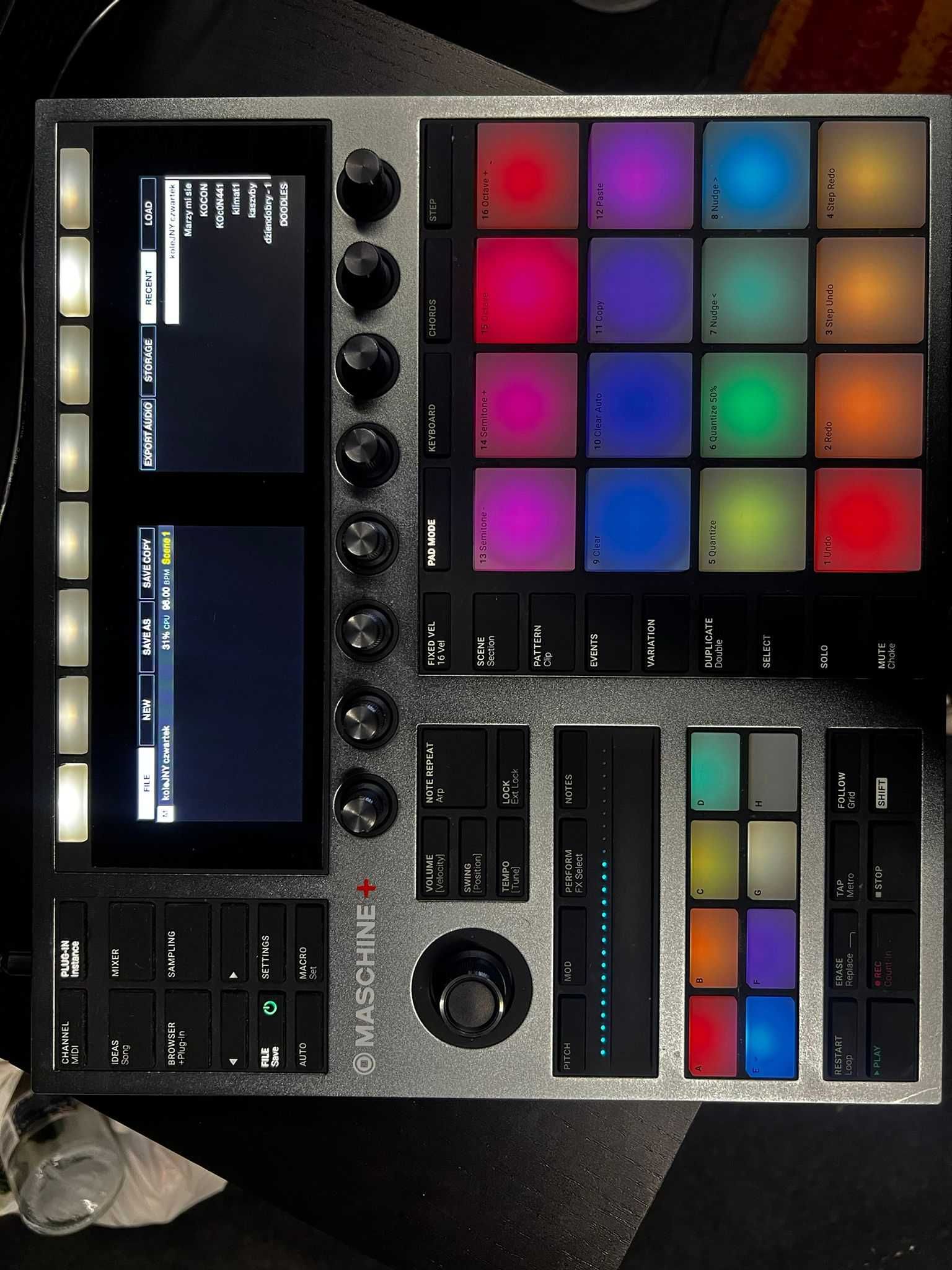 Native Instruments Maschine + Plus , Komplet Select, Pokrowiec