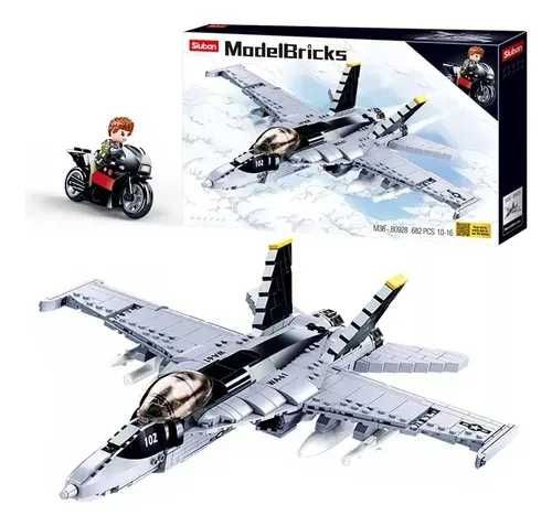 Lego estilo Top Gun- ModelBricks / Sluban M38-B0928
