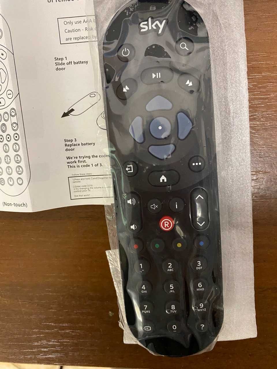 Sky Q Универсальный ИК-пульт дистанционного управления для skyQ TV Box