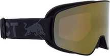 Red Bull SPECT RUSH-009 Gogle narciarskie czarne złoty obiektyw