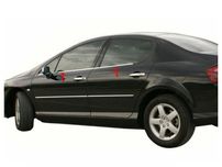 Peugeot 407 Нижние молдинги стекол, окантовка окон Carmos