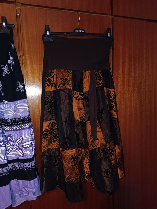 Saias compridas de senhora