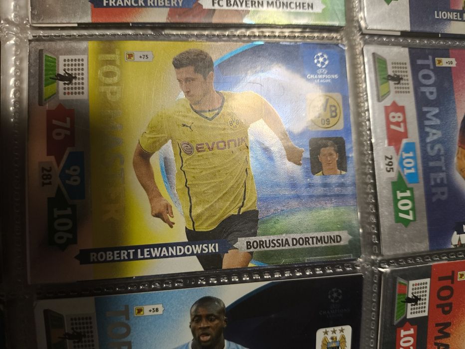 Karta Robert Lewandowski Top master 2013/14 Liga mistrzów