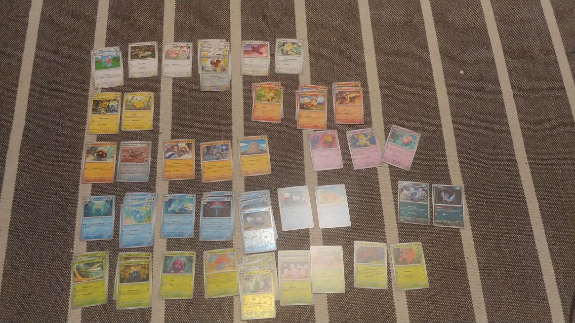 93 karty pokemon tcg 151