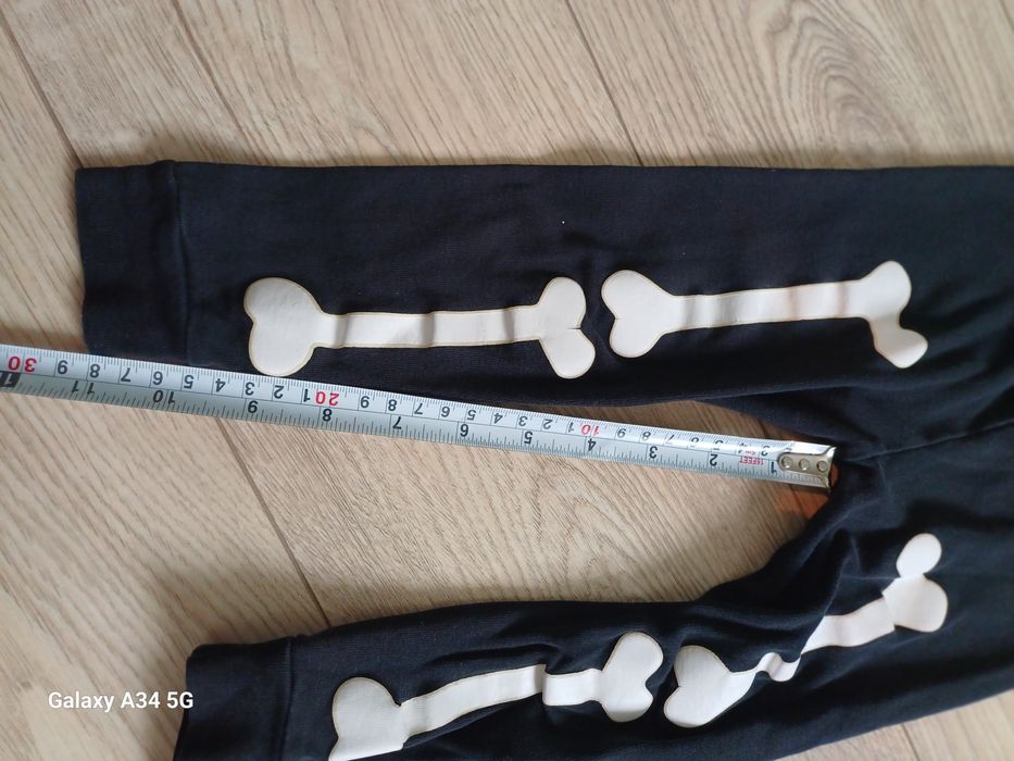 Strój/przebranie kościotrupa rozmiar 86