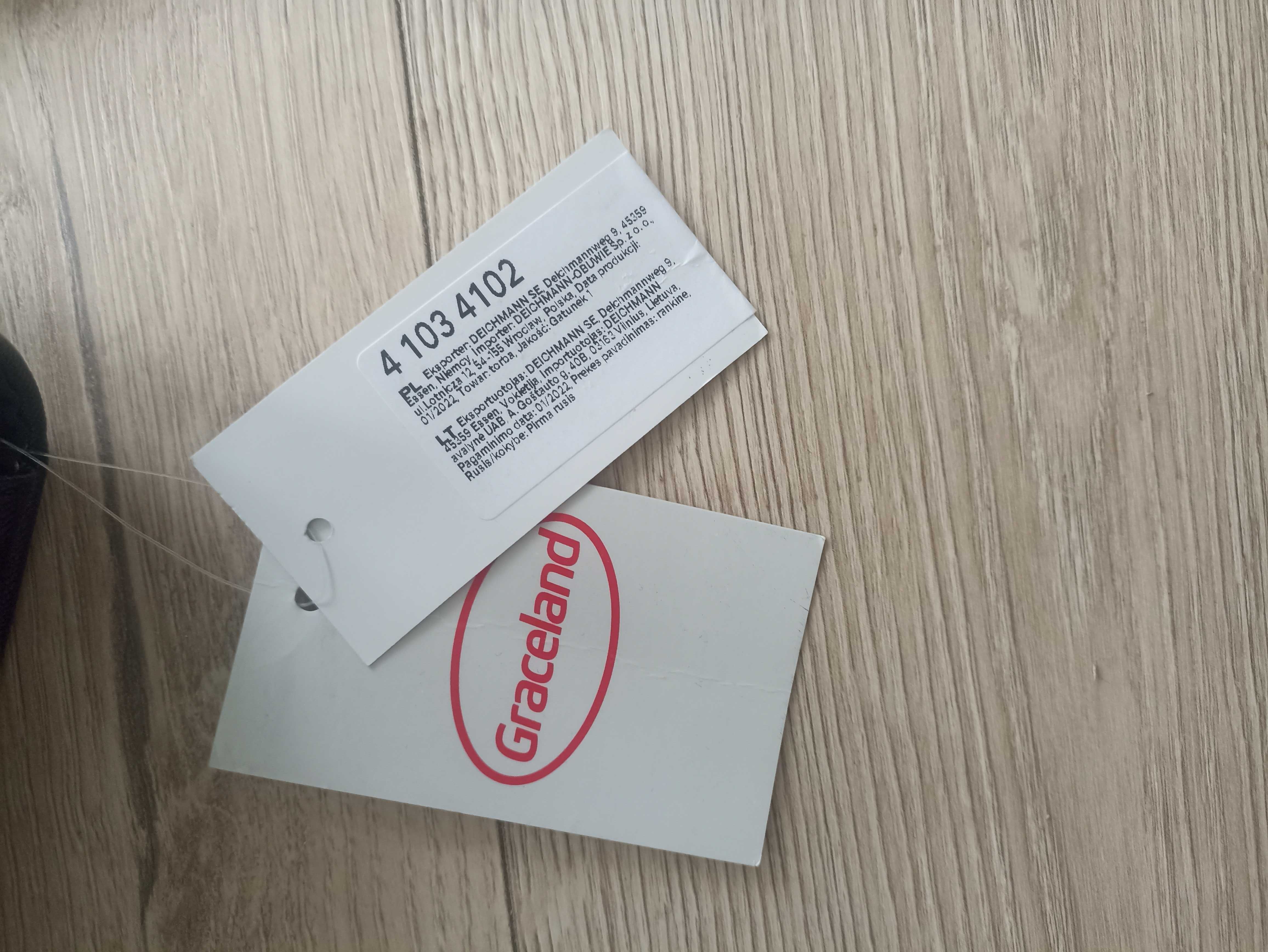 Torebka kopertówka, na okazje, Graceland, nowa z metką