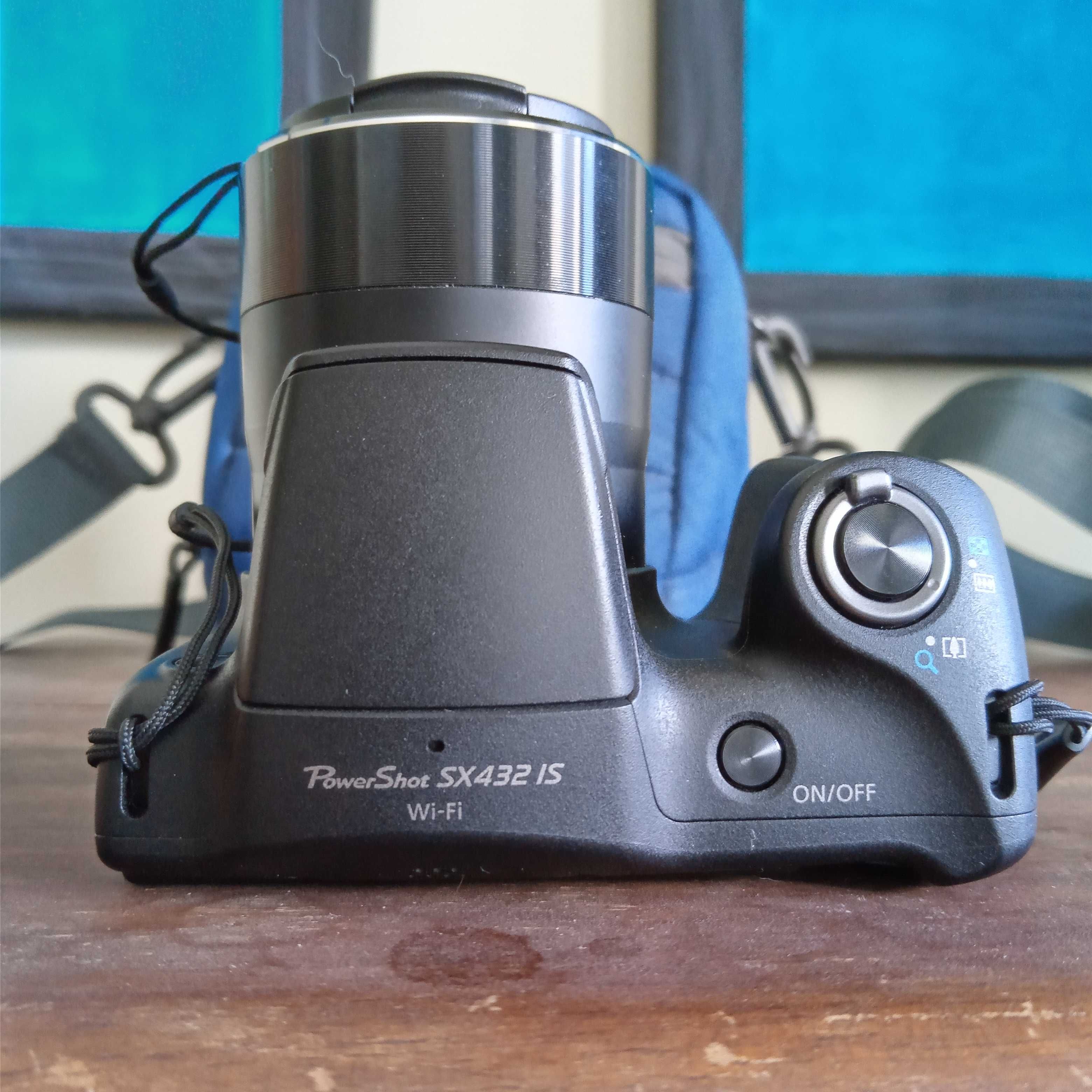 Canon PowerShot sx432 is + bolsa + carregador e 3 baterias