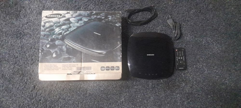Samsung dvd em caixa