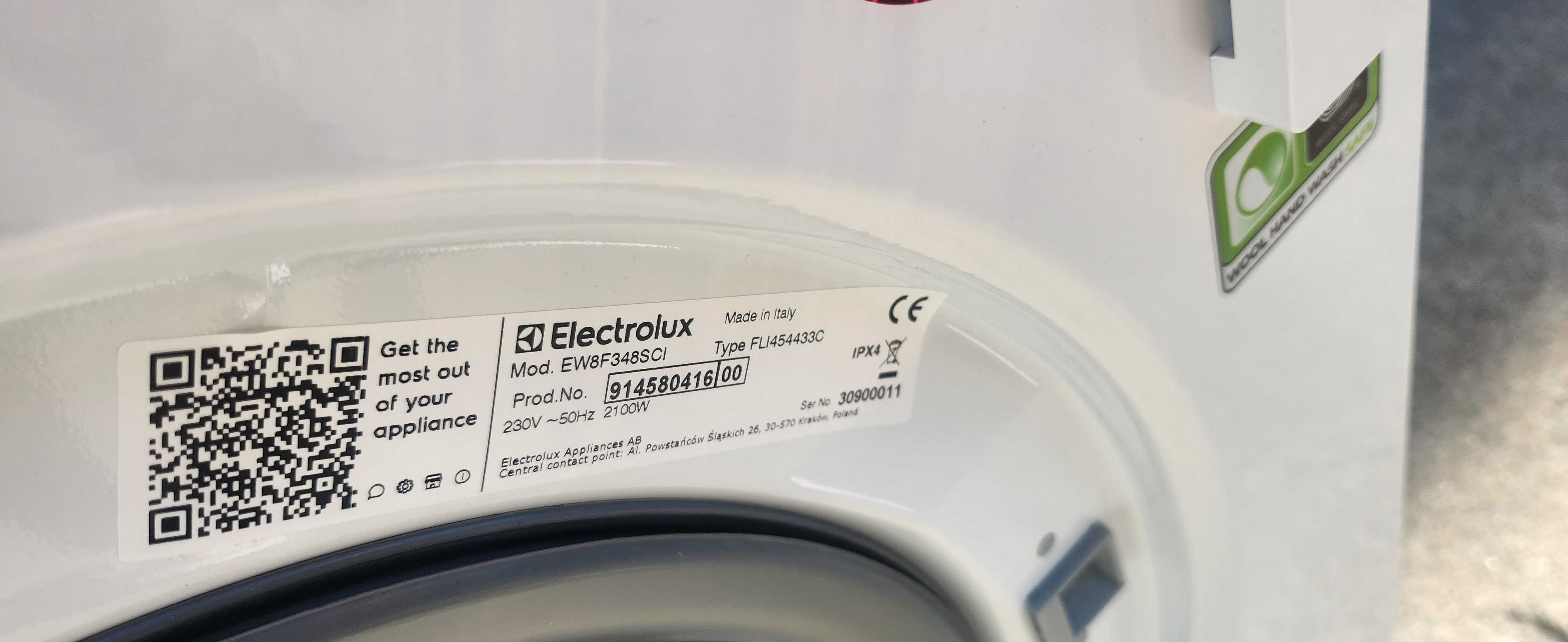 JANKI AGD Pralka do zabudowy Electrolux EW8F348SCI