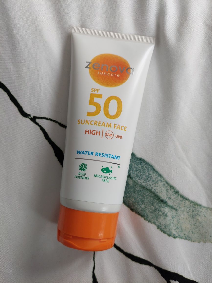 Krem spf 50 do twarzy zenova wodoodporny 100ml