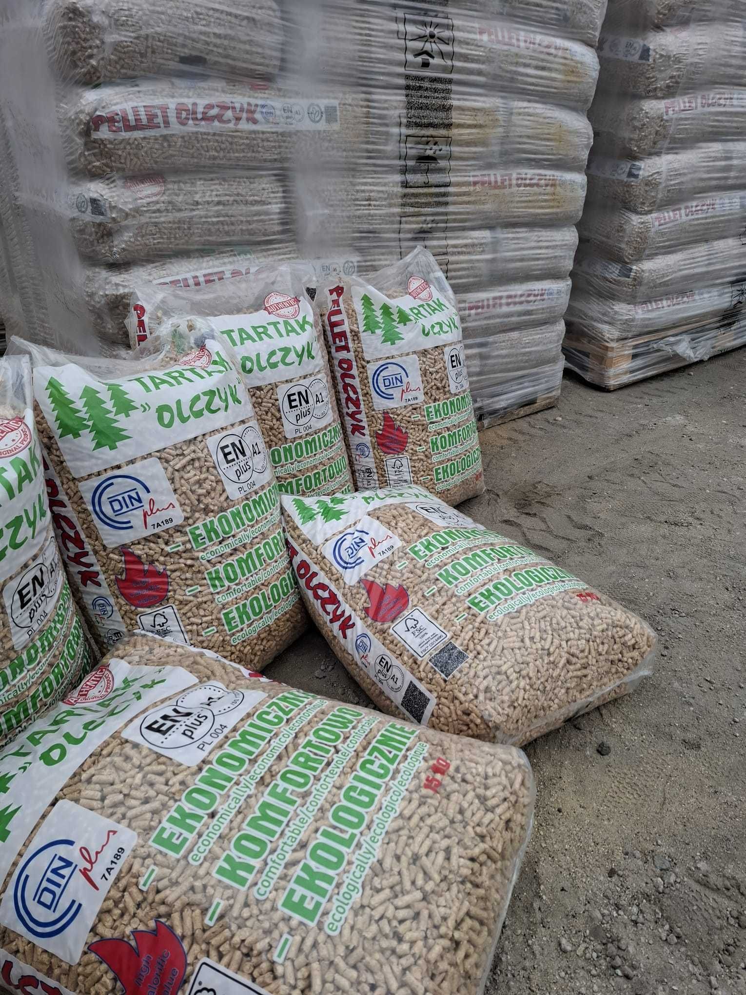 PELLET Biomasa Lava Olczyk Olimp 6mm ENplus A1
