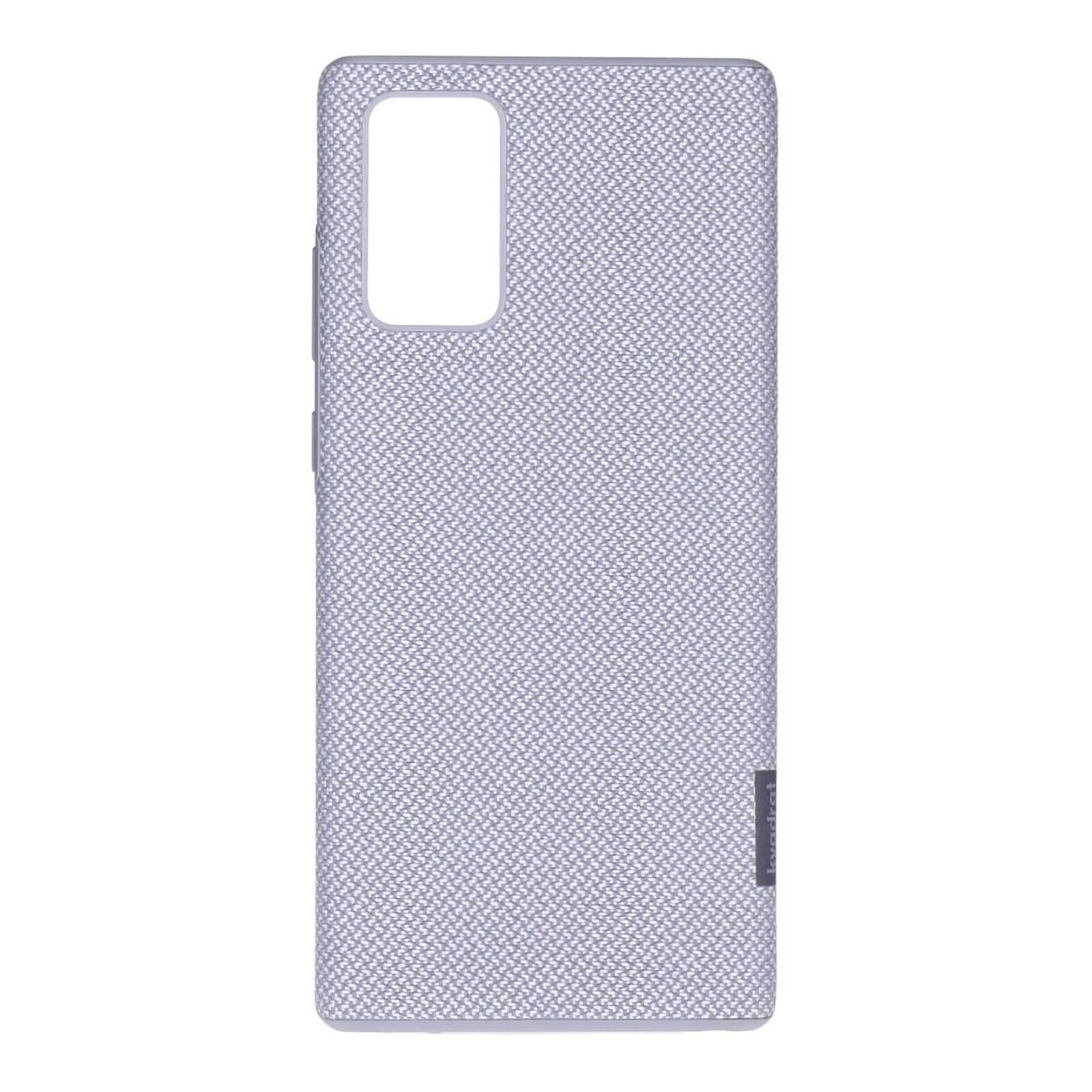 Оригинальный чехол Samsung Note 20 (Ultra) N980 Kvadrat Cover Серый