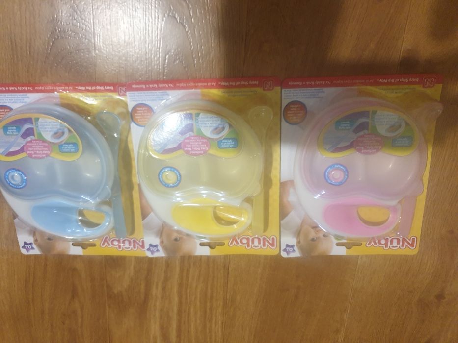 Тарілка Nuby для микроволновки