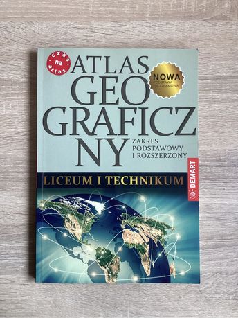 Atlas geograficzny - Liceum i Technikum