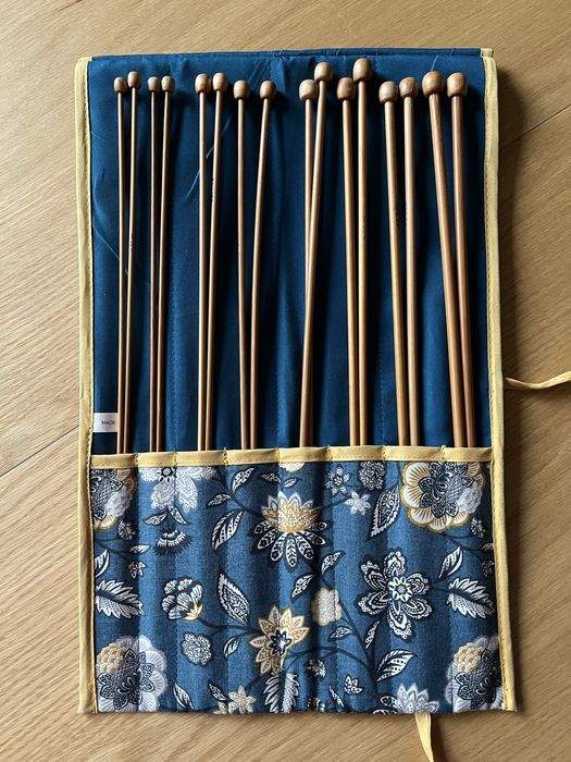 Bambusowe druty do dziergania