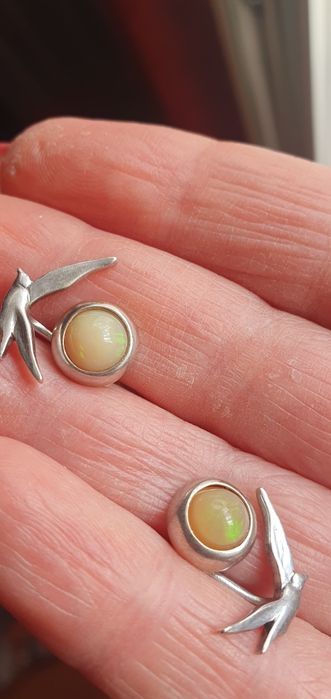 Серебряные серьги