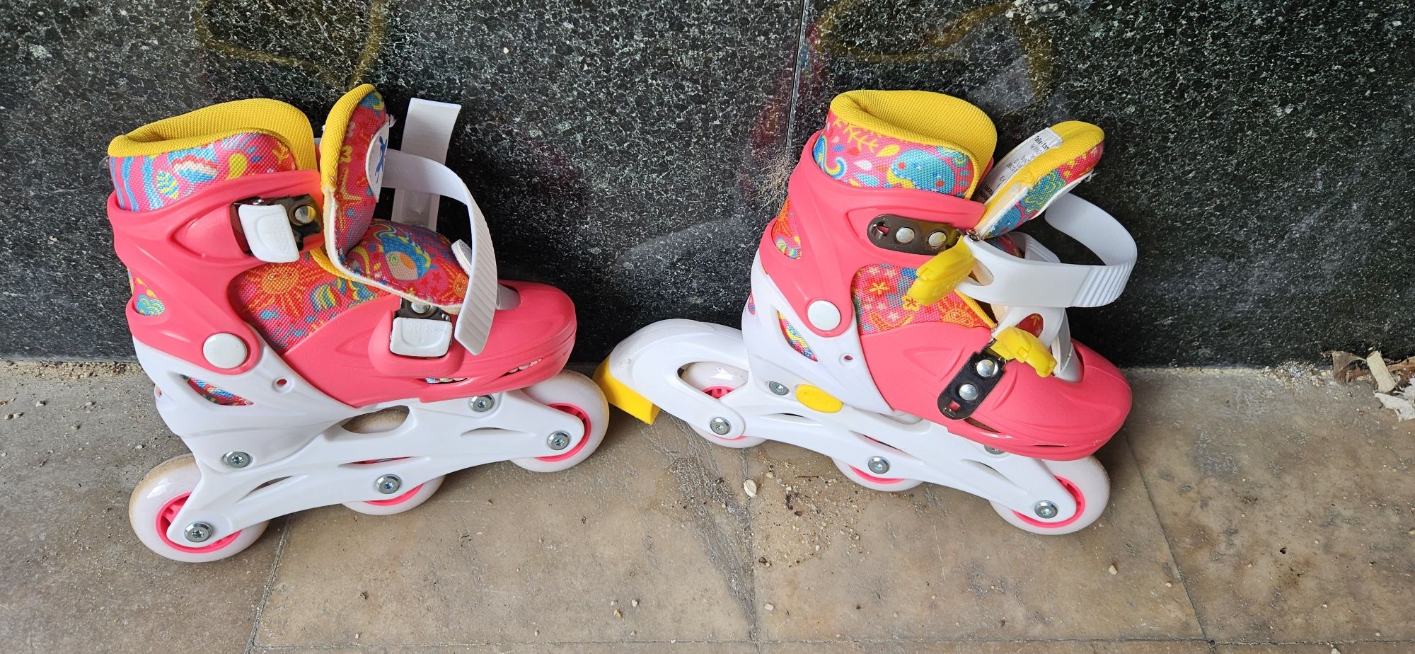 Patins em linha menina