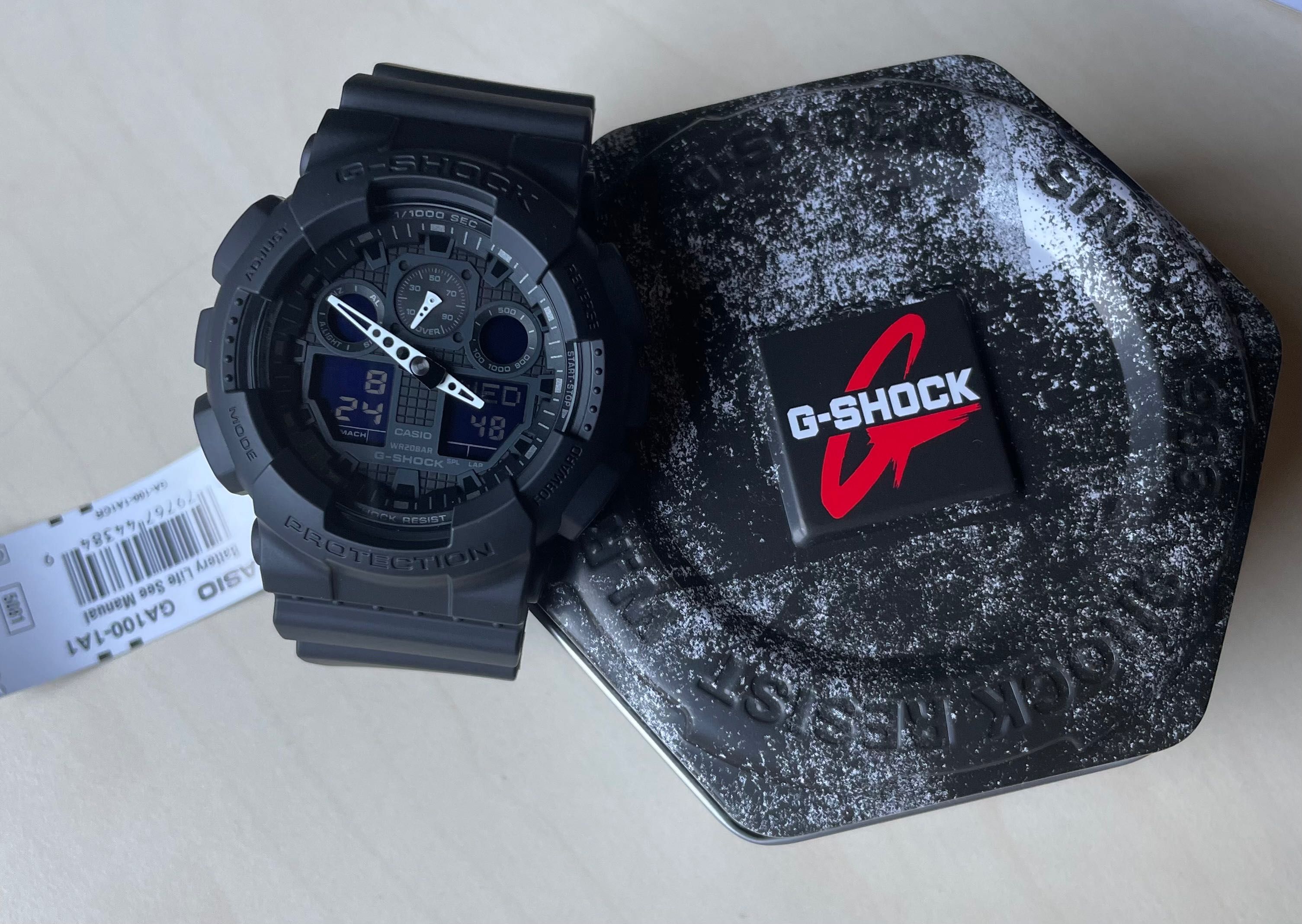 Новий! Оригінальний годинник Casio G-Shock GA-100-1A1 касіо джишок