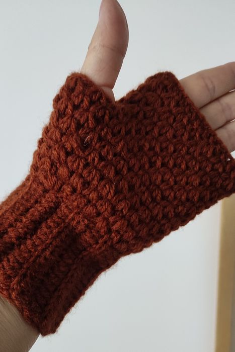 Rękawiczki mitenki ręczna robota