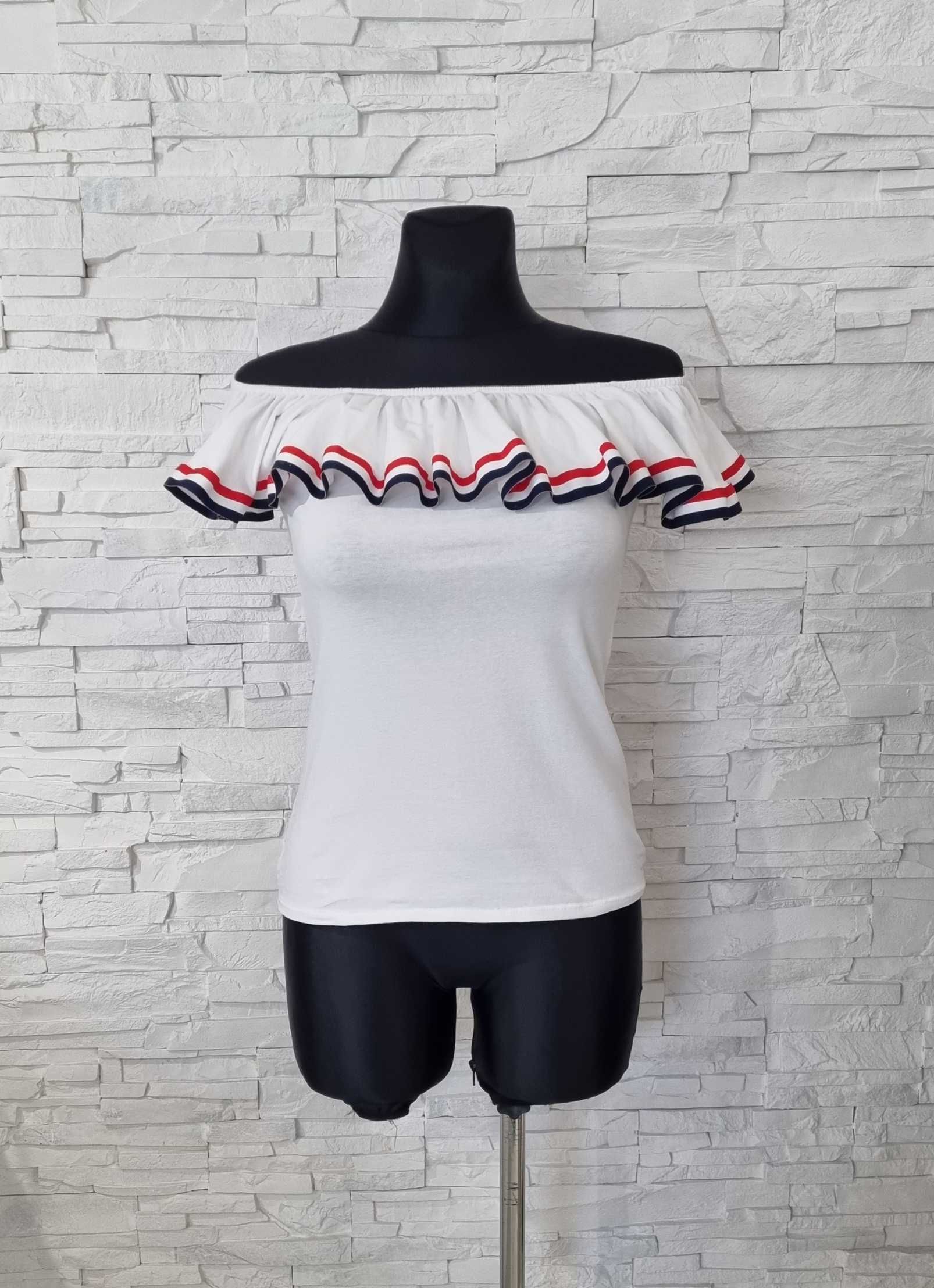 Bluzka hiszpanka damska roz. uniwersalny (XS,S,M)