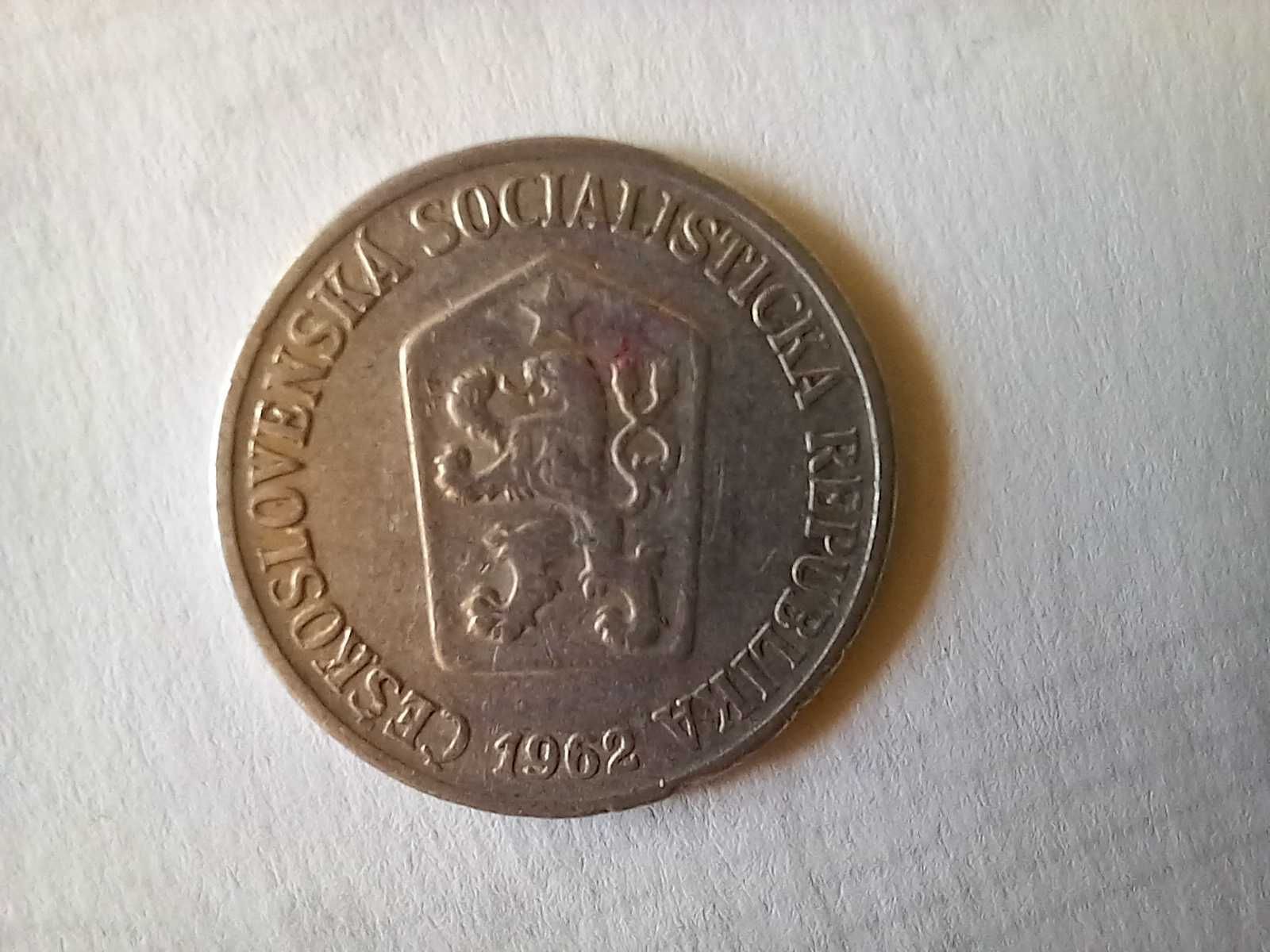 Moneta Czechosłowacja - 10 halerzy 1962 /22/