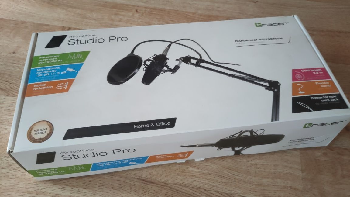 Mikrofon kondensacyjny Tracer Studio Pro