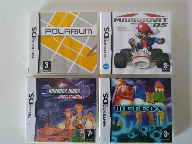 4 jogos Nintendo DS