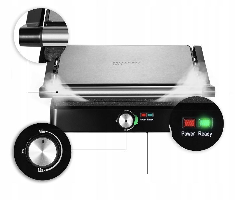 Opiekacz toster grill 2200W