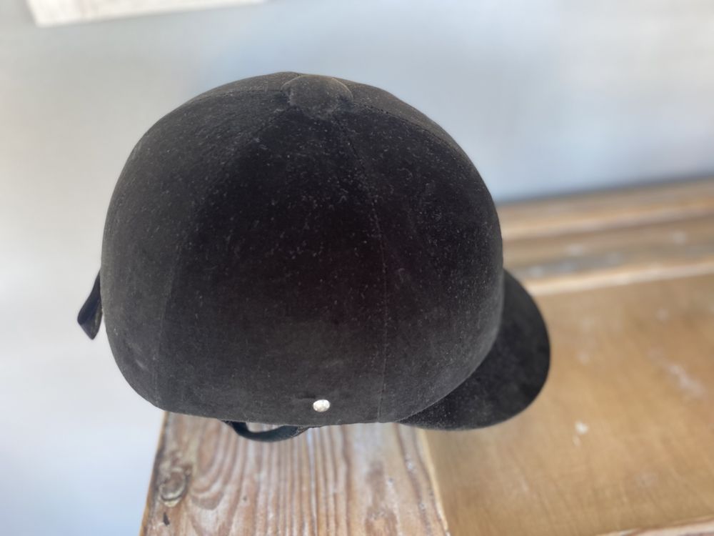 Toczek/ kask jeździecki. Rozmiar S/53 cm
