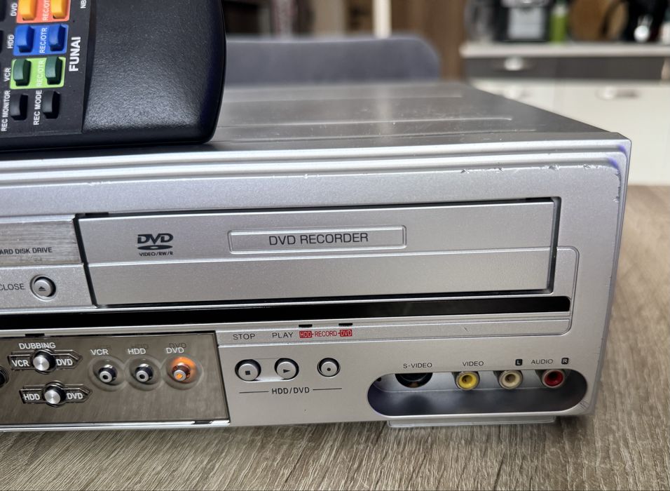 FUNAI HDR-D2835 #Przegrywanie VHS/HDD na DVD #160 GB #6 HD #DivX