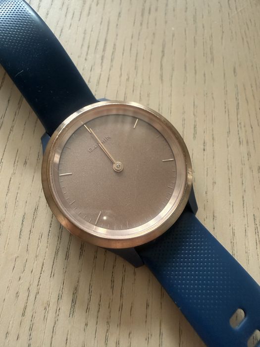 Garmin Vivomove 3S | Smartwatch hybrydowy | złota koperta