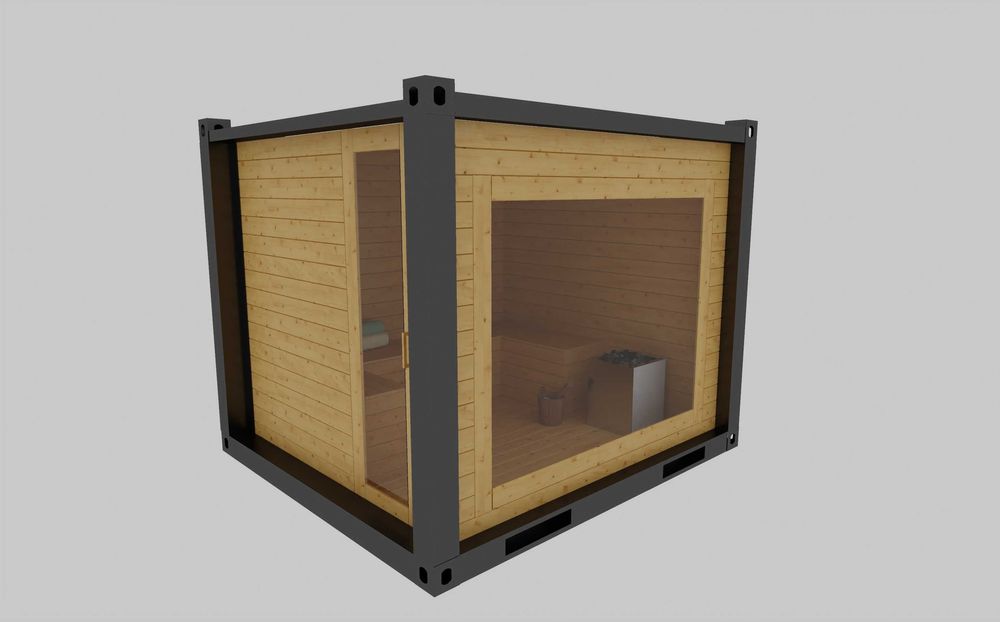 Sauna Sauny 2x2x2m
