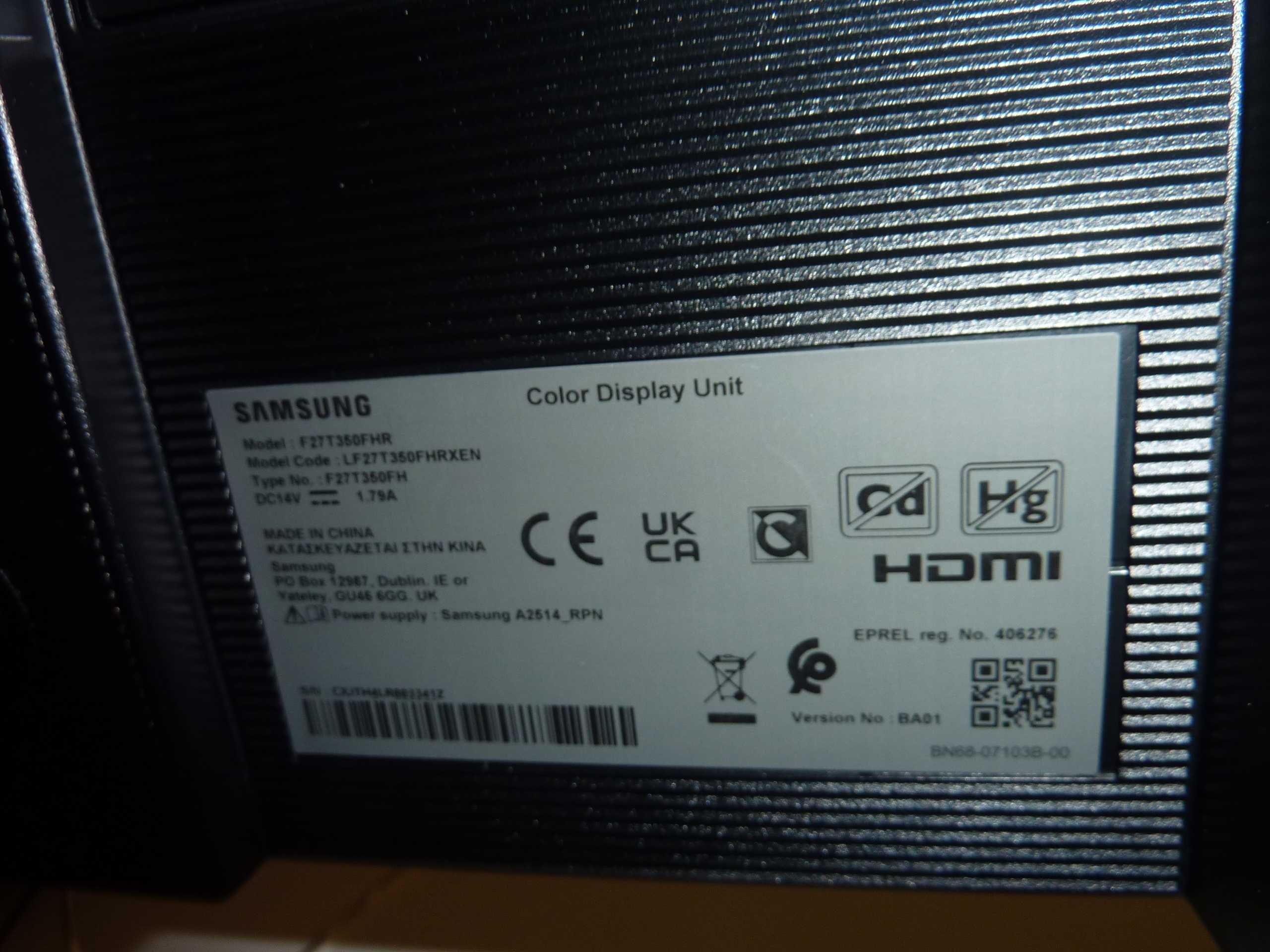 Monitor SAMSUNG (27'' - Full HD - IPS - FreeSync Premium)