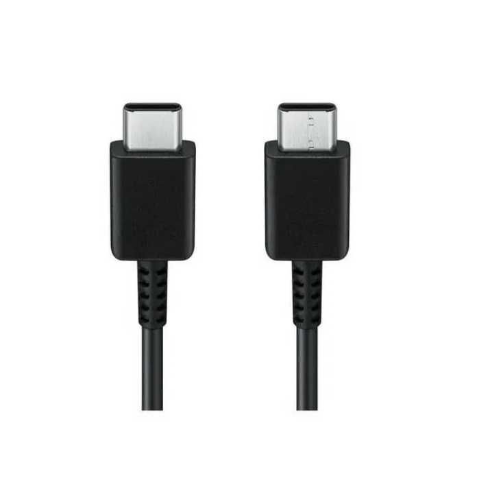 Przewód USB-C do USB-C 1m | Fast Charging 3A | Czarny
