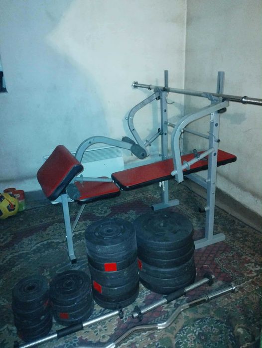 Sprzedam ławeczkę do ćwiczeń z obciążeniem