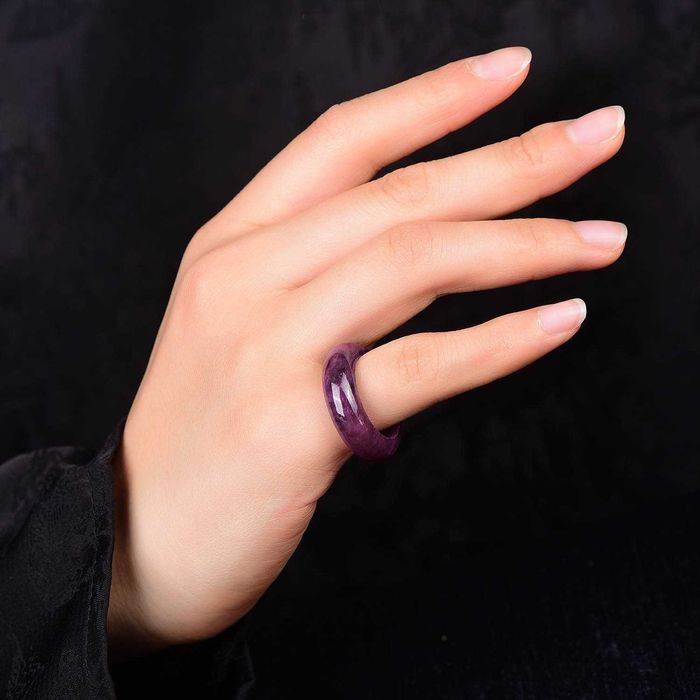 Certificado ALGT - Anel de Rúbido Natural Grande e  Exclusivo- 8.16 g