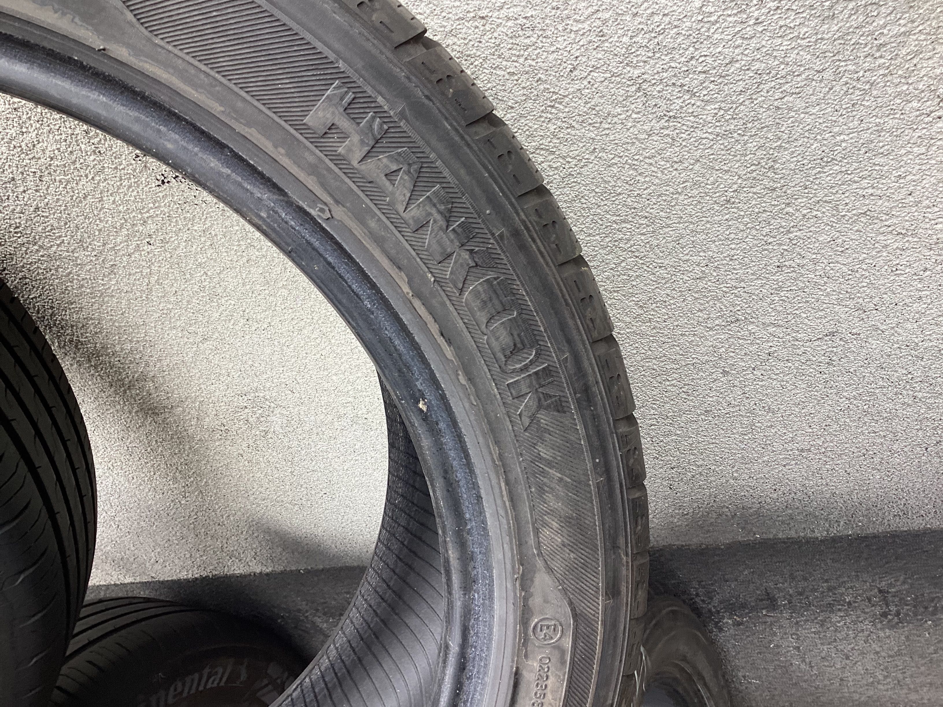 HANKOOK 205/50r17 2szt opony zima zimowe 5.8mm