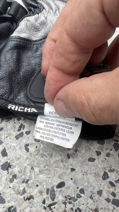 Luvas Richa GP Top Race em pele