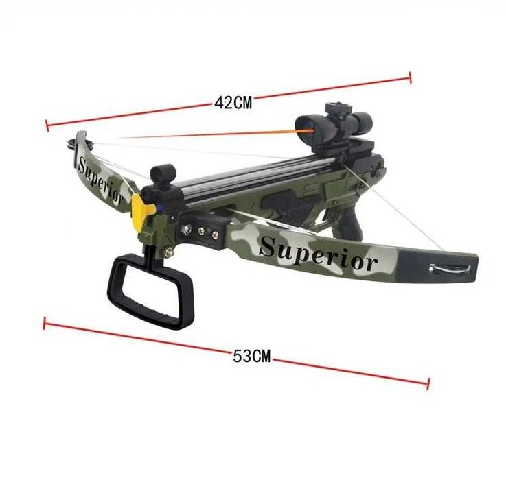 Арбалет дитячий  лазерний приціл стріли на присосках (ZY 1907 А)