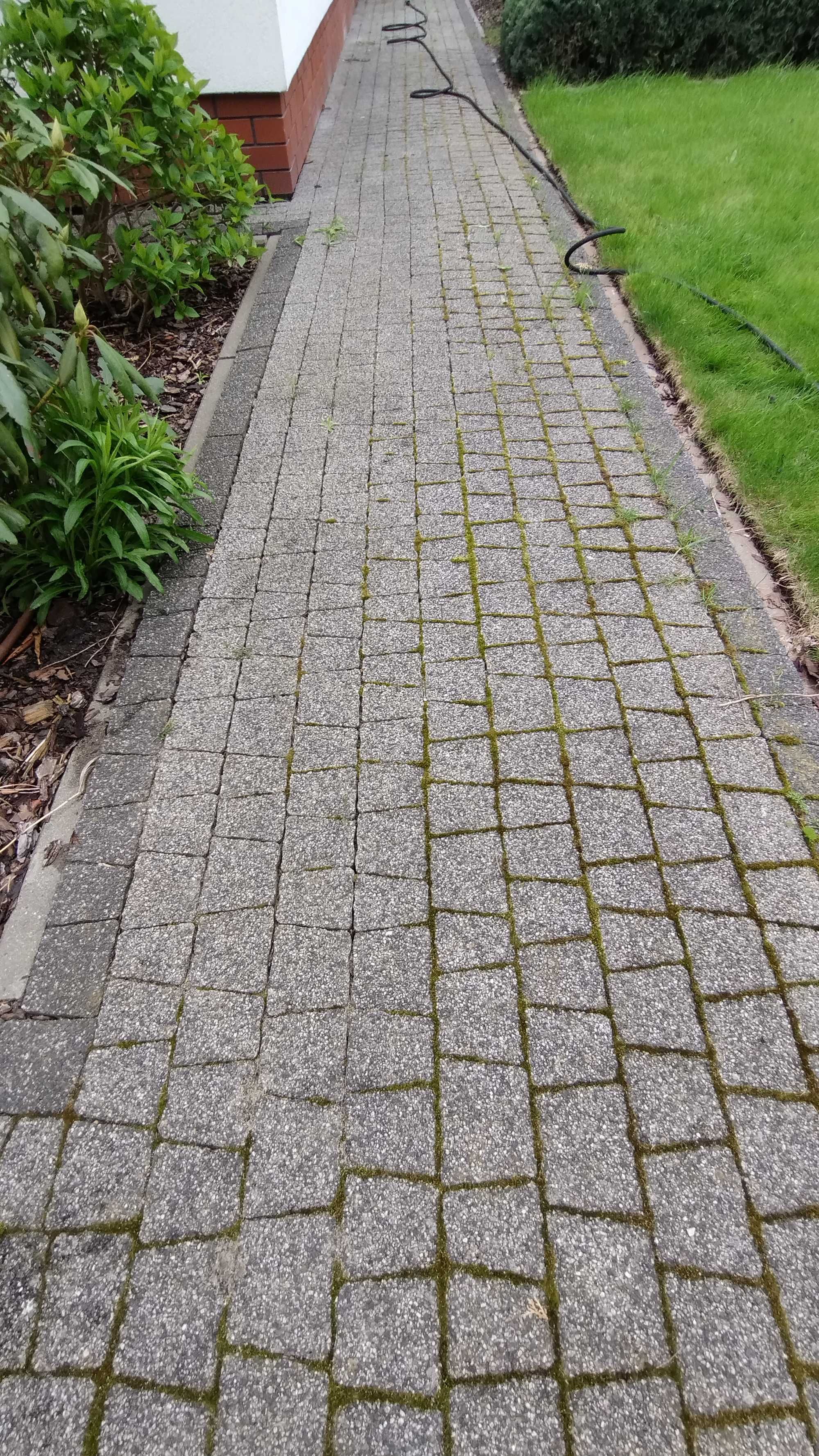 Mycie i czyszczenie elewacji, kostki brukowej, ogrodzeń, tarasów