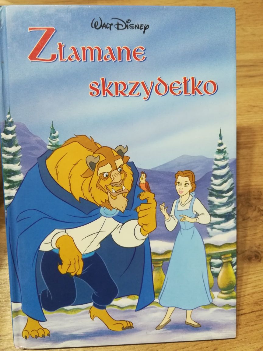 Klub książek Disneya Złamane skrzydełko Piękna i Bestia 1999