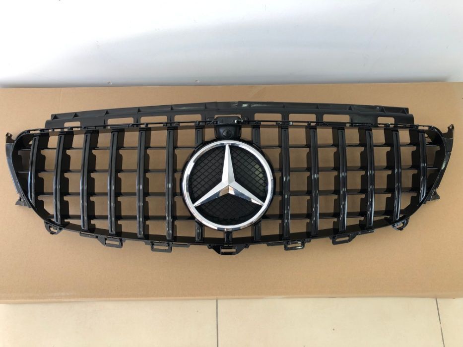 Решетка mercedes E-Class W213 AMG GT 2016-2019 Решітка бампера