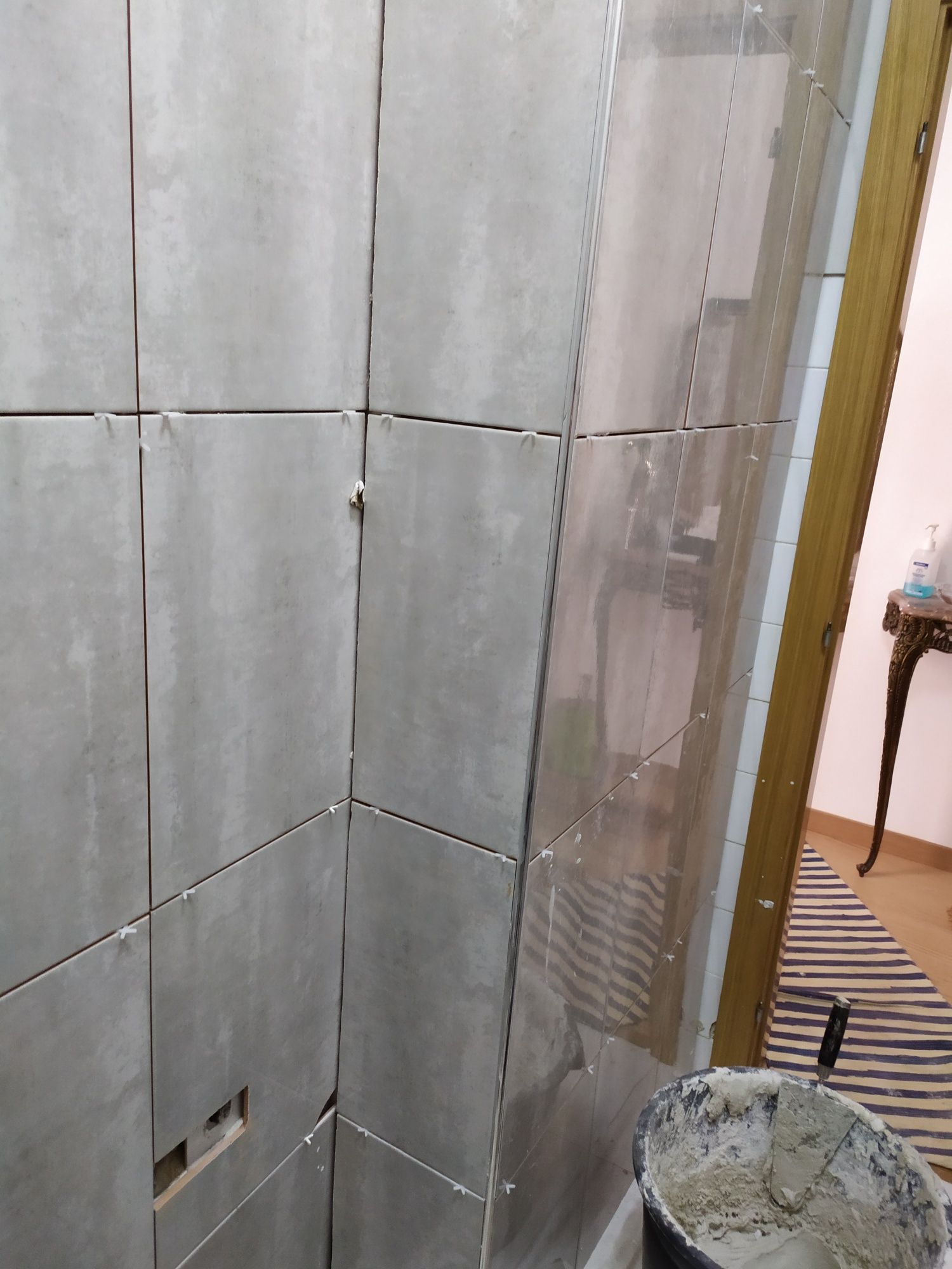 Micro-cement, Remodelação, Capote, ,ikea, humidade em casa