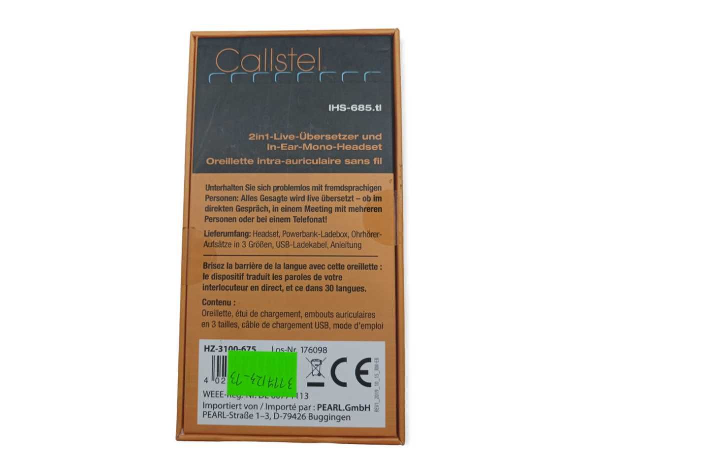 Translator CALLSTEL IHS-685.TL
