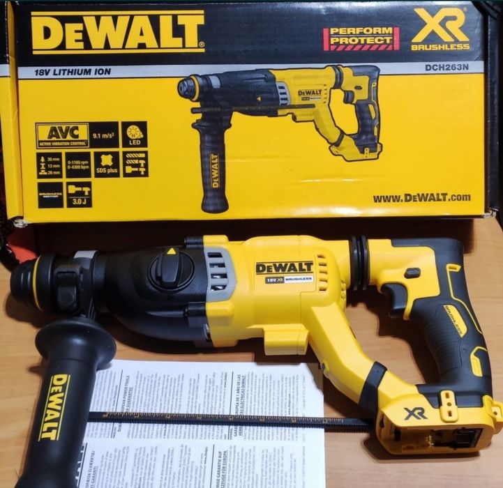 Dewalt dch263 оригінал із Англії 3дж. сила удару