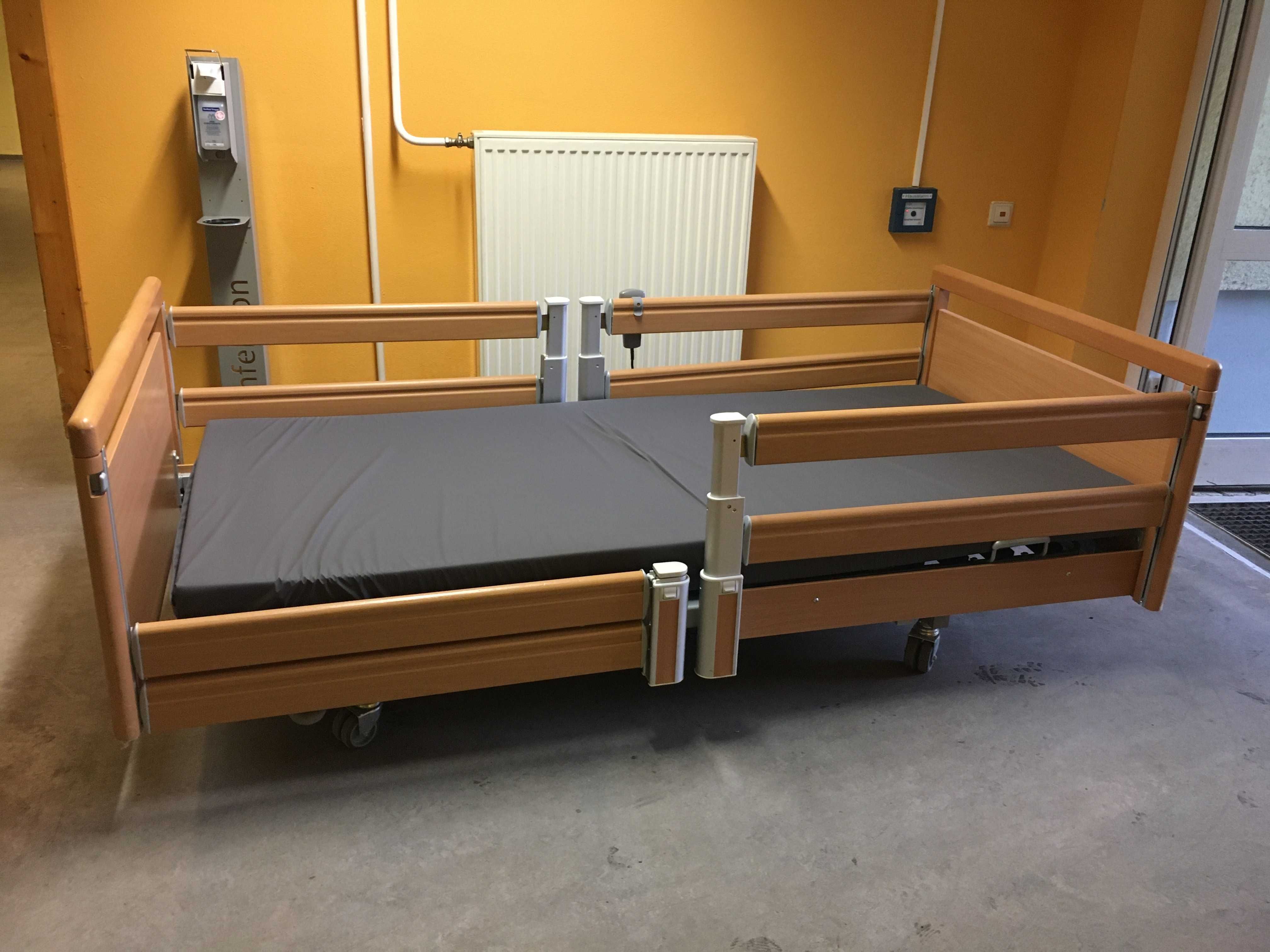 Łóżko rehabilitacyjne premium medyczne BOCK  niedrig ZV niskie 25cm